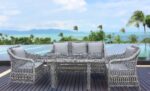 JASMINE SALON GRIS 3+1+1+TABLE BASSE – Image 2