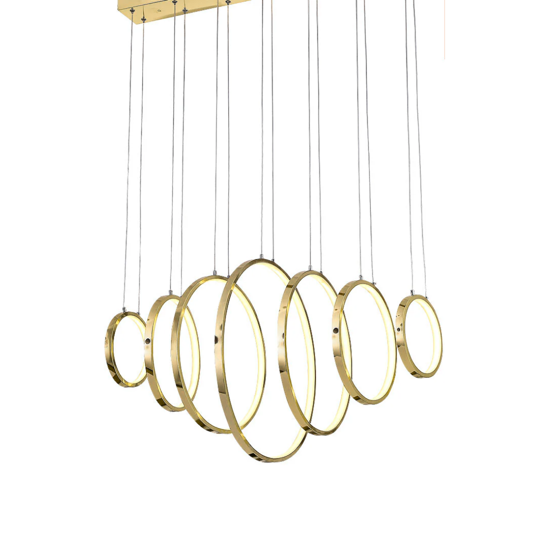 ROMA LUSTRE DESIGN MODERNE DORE - Mobilium