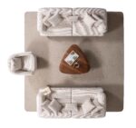 LOREN SALON 3+3+1+1 CONVERTIBLE LIT + TABLE – Image 25