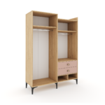 BELLA PINK ARMOIRE 4 PORTES – Image 2