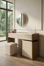 NOVA PACK LIT 160x200CM +2 CHEVETS+COMMODE + MIROIR – Image 9