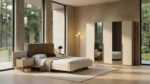 NOVA PACK LIT 160x200CM +2 CHEVETS+COMMODE + MIROIR – Image 4