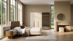 NOVA PACK LIT 160x200CM +2 CHEVETS+COMMODE + MIROIR – Image 3