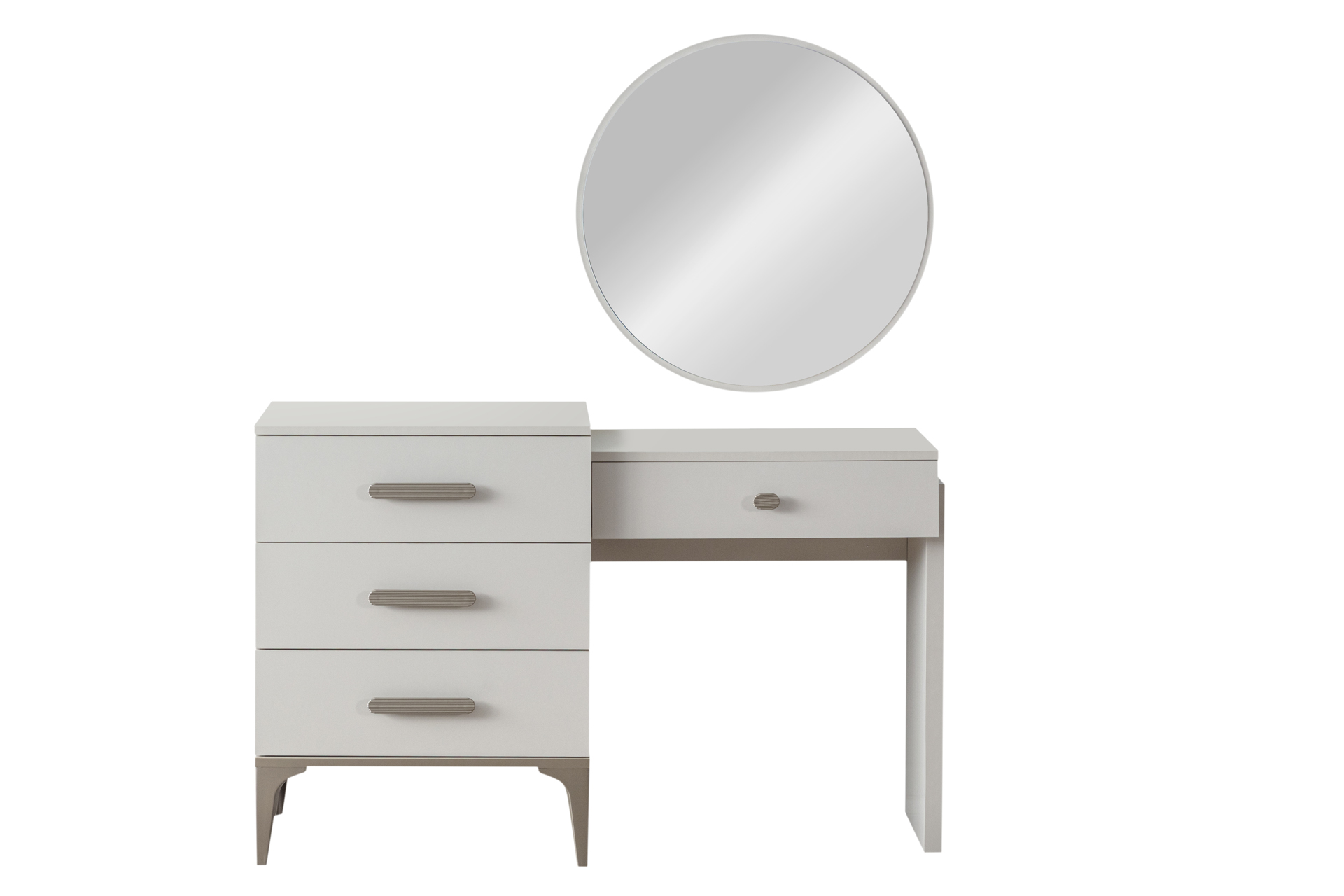 ADA PACK LIT 160X200 CM + 2 CHEVETS + COMMODE + MIROIR – Image 8