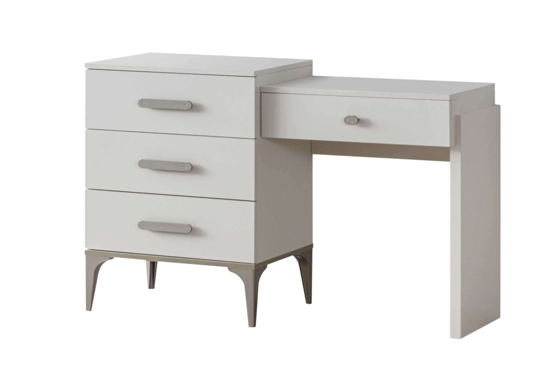 ADA PACK LIT 160X200 CM + 2 CHEVETS + COMMODE + MIROIR – Image 11