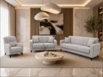 TOLIDO SALON 321 CONVERTIBLE EN LIT AVEC RANG 216x81x89 cm – Image 2