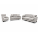TOLIDO SALON 321 CONVERTIBLE EN LIT AVEC RANG 216x81x89 cm