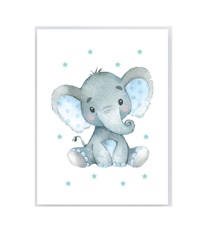 CHASSIS ELEPHANT BOY 30X40 CM