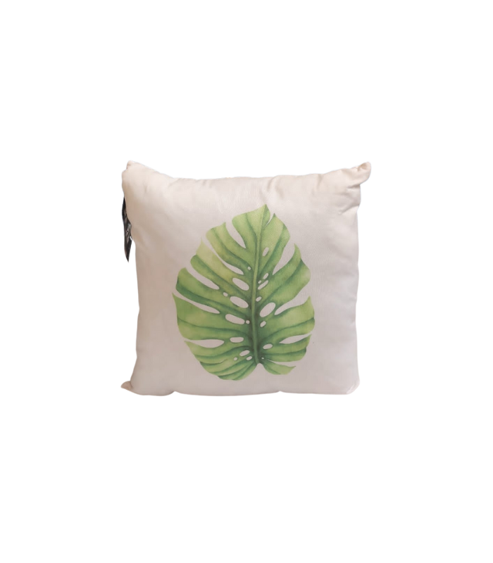 COUSSIN MOTIF PLANTE 40x40 CM