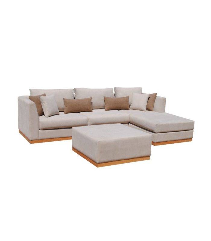 EVOQUE SALON AVEC POUF GRATUIT