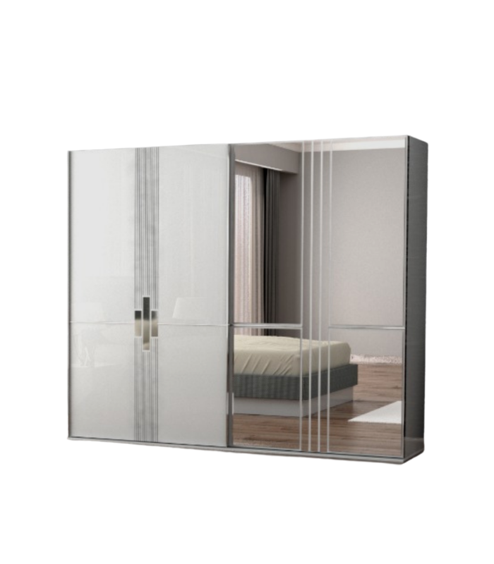 GRIS ARMOIRE 2 COLISSES