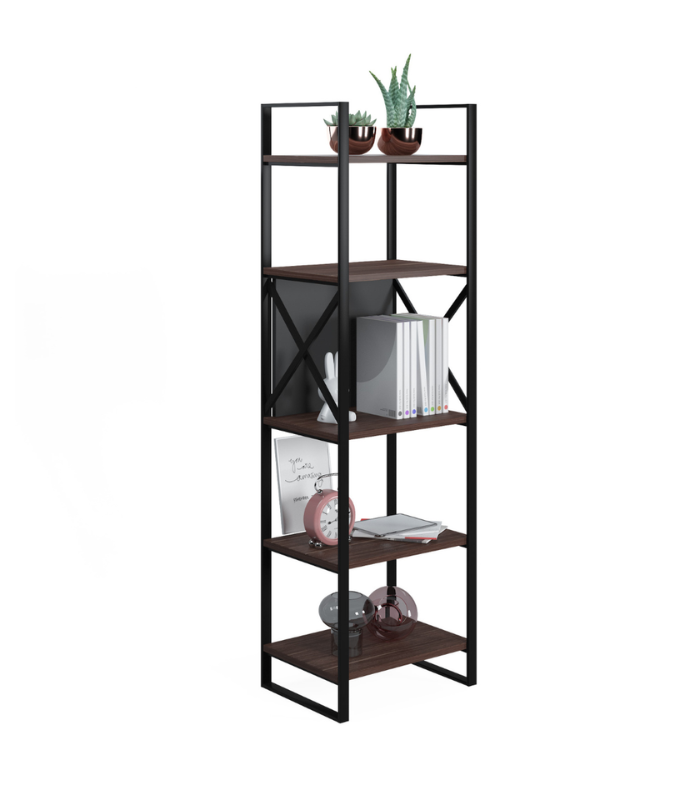 META NARROW BIBLIOTHEQUE VICTRIA WALNUT