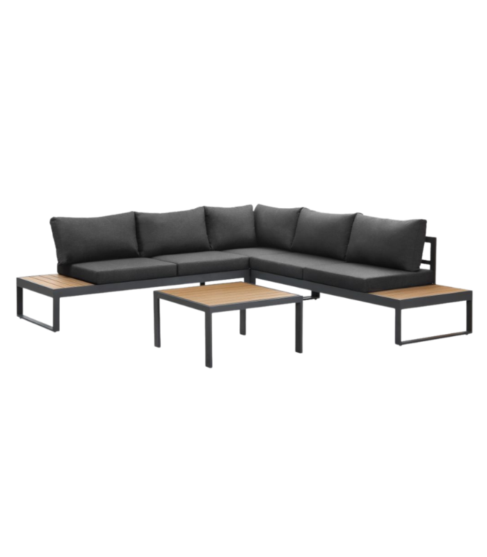 SALON AMAZON GRIS STANDAR + TABLE BASSE