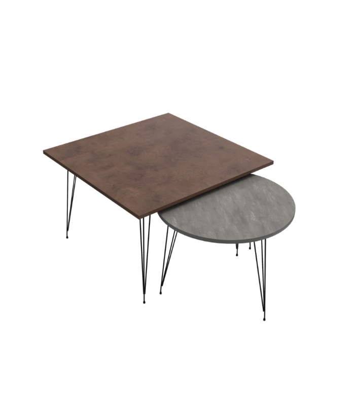 SET 2 TABLES RONDE
