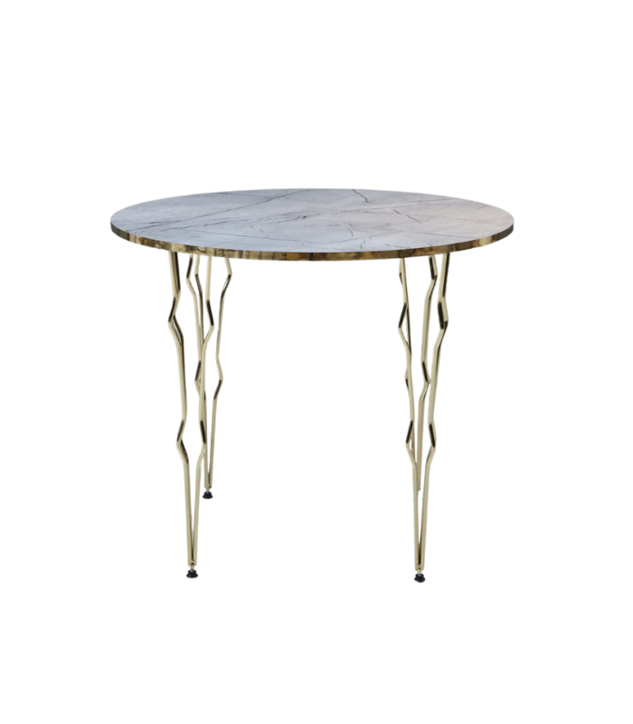 TABLE RONDE BLANC