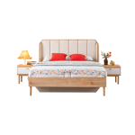CELINE PACK LIT AVEC RANGEMENT+2 CHEVETS+COMMODE+1 MIROIR ROND